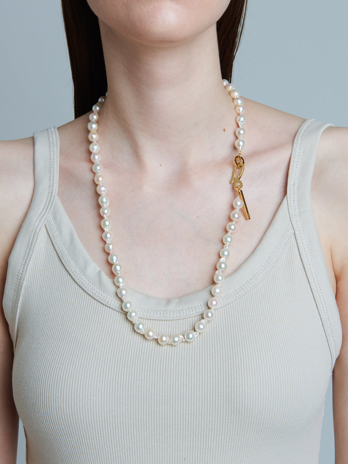 Akoya baroque pearl necklace / 60cm, 7.5-8.5mm – AYUS