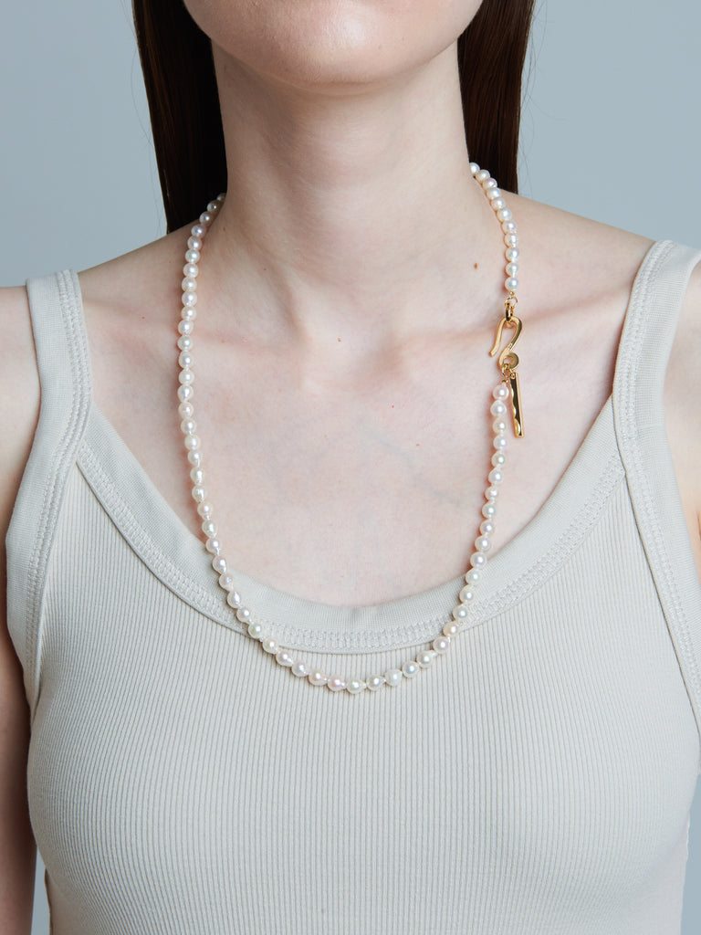 Akoya baroque pearl necklace / 60cm, 5.5-6.0mm – AYUS