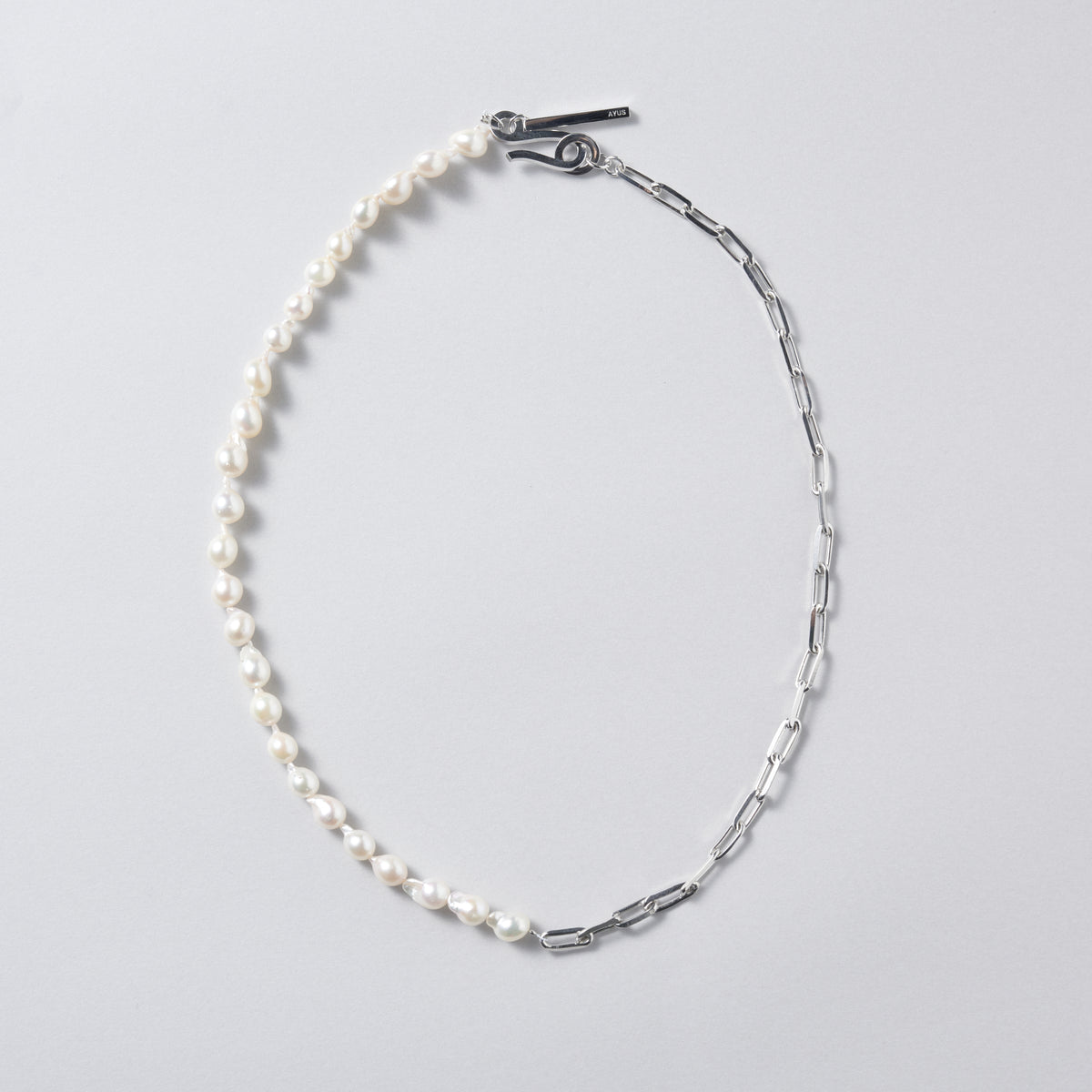 Akoya baroque pearl chain necklace / 50cm, 7.0-8.0mm – AYUS